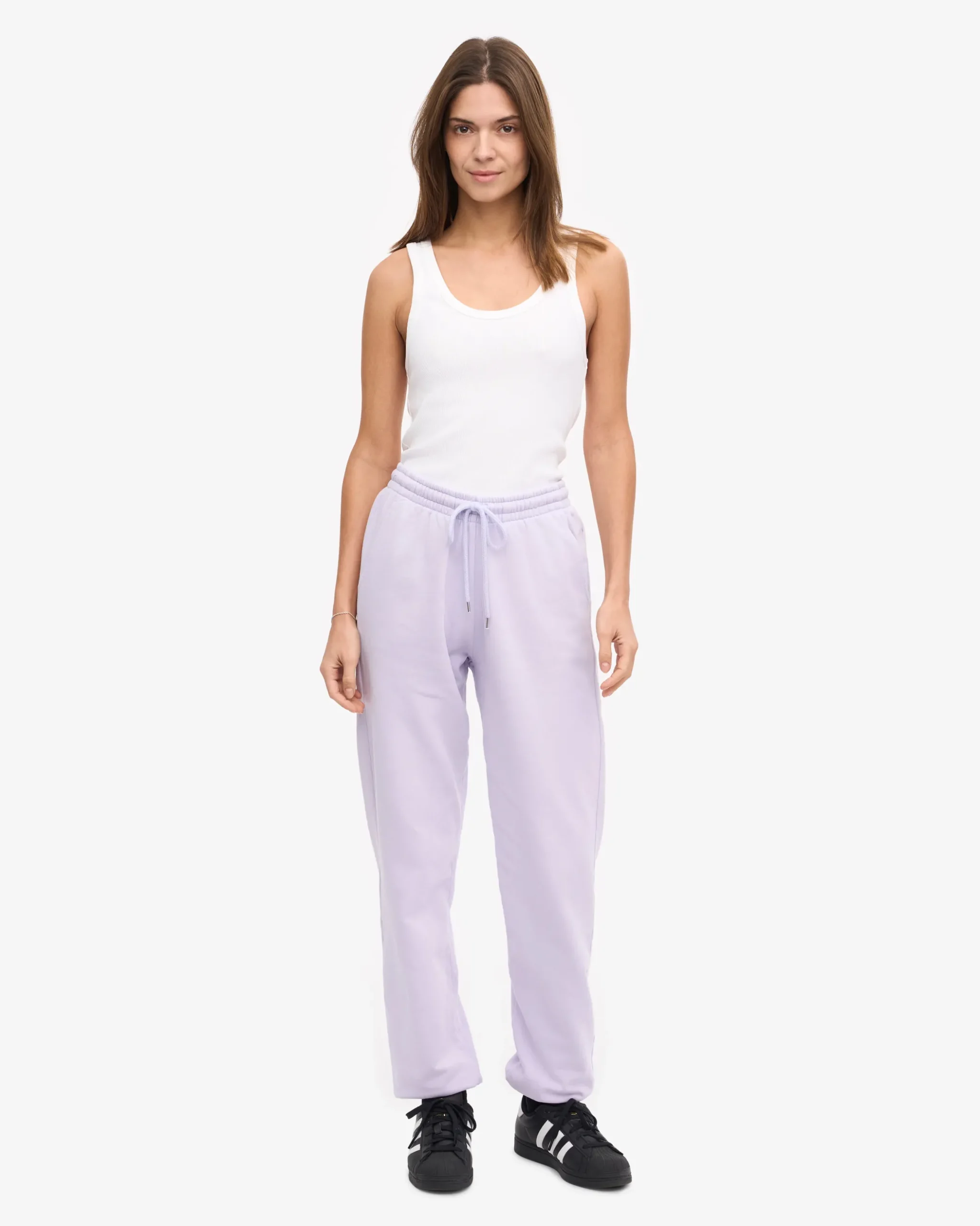 Organic Sweatpants - Soft Lavender