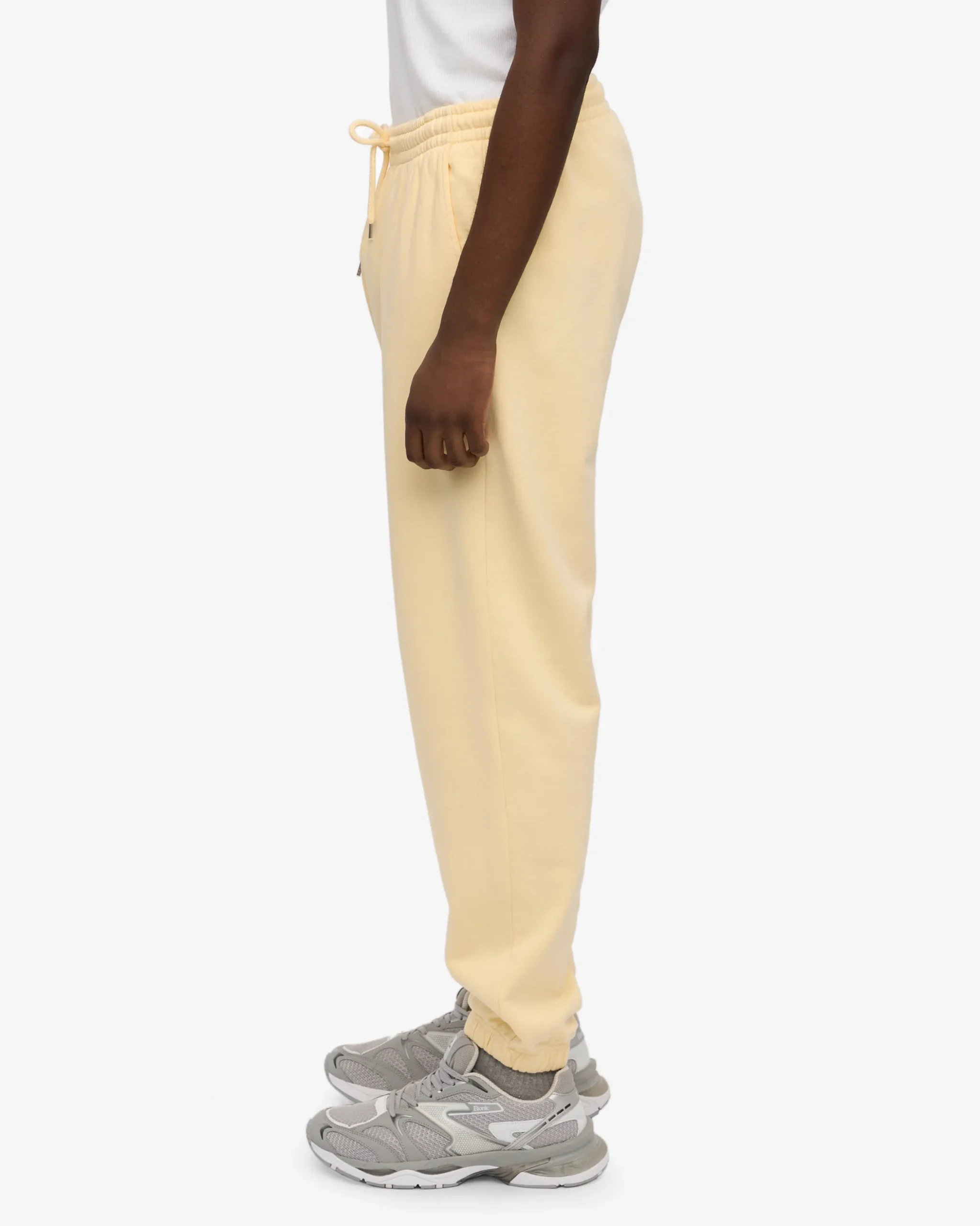 Organic Sweatpants - Soft Yellow