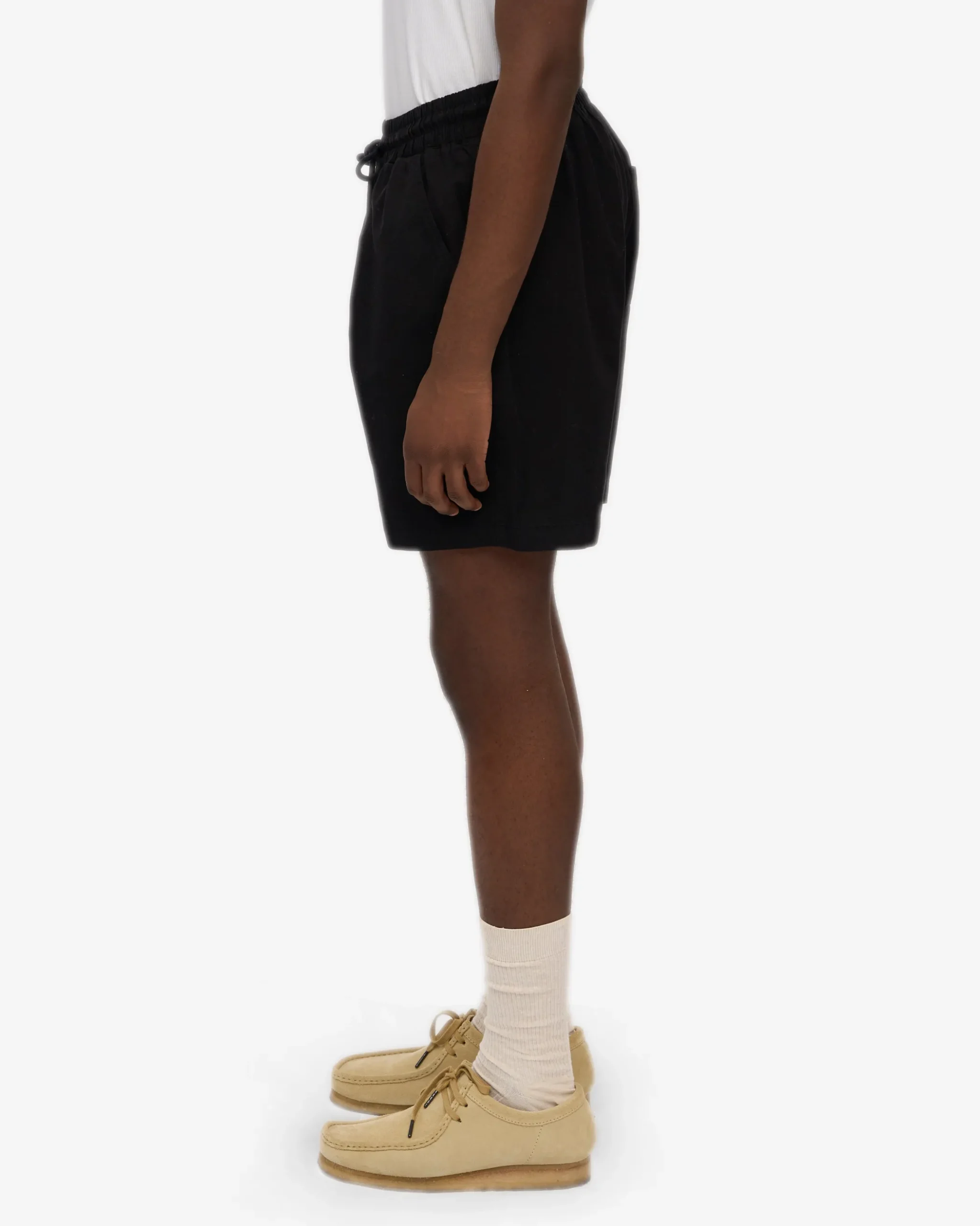 Organic Twill Shorts - Deep Black & Navy Blue (2-Pack)