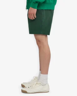 Organic Twill Shorts - Emerald Green