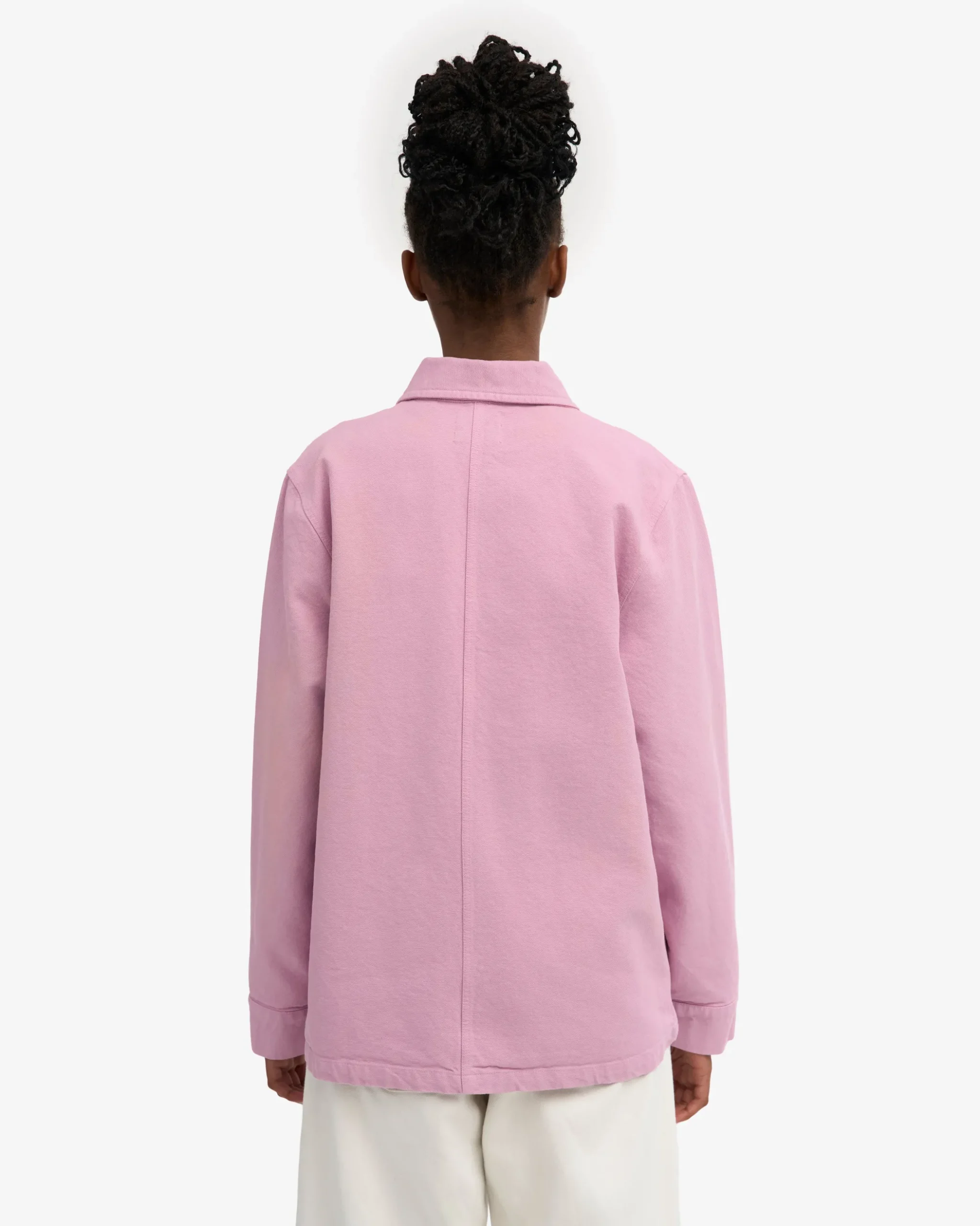 Organic Workwear Jacket - Cherry Blossom