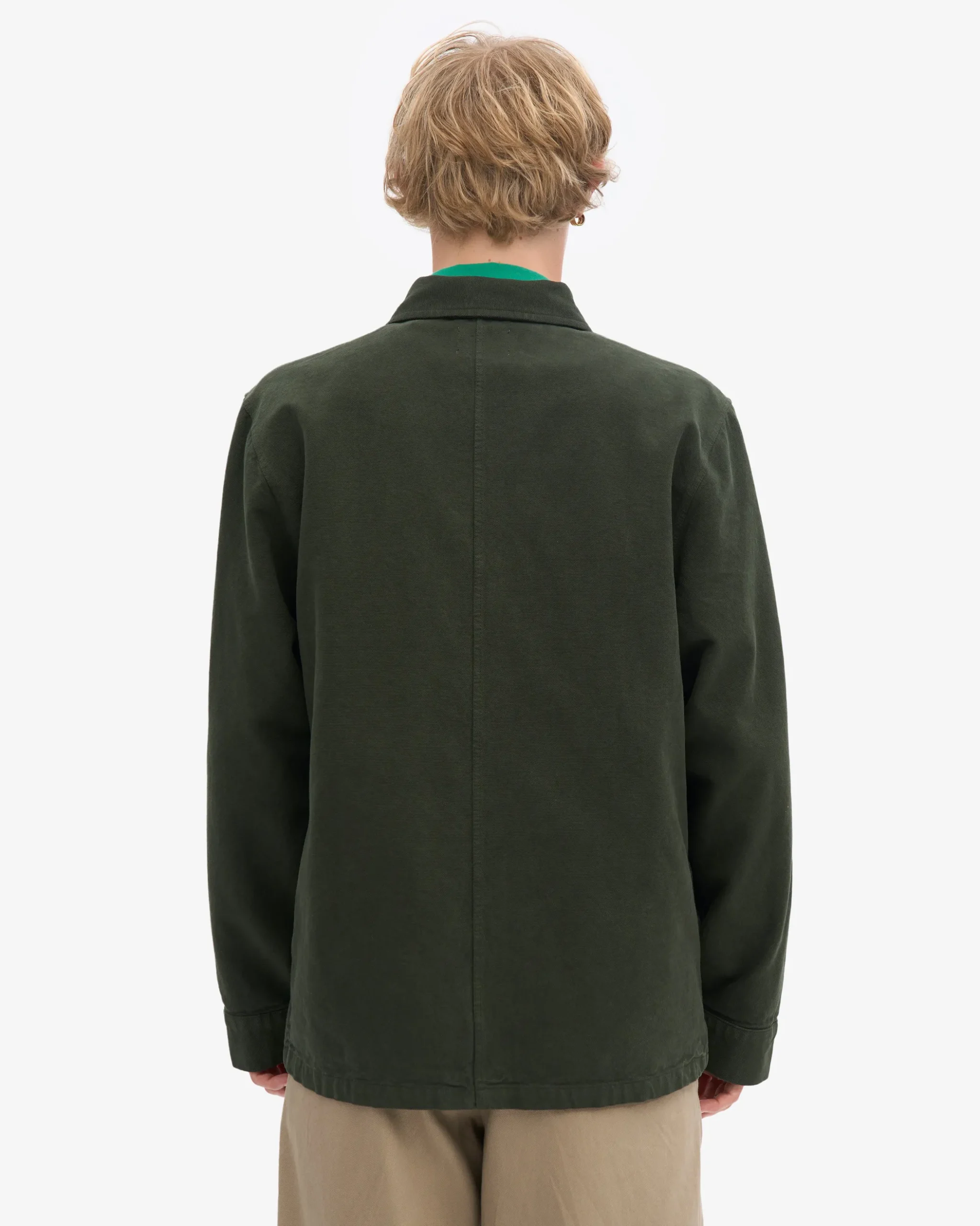 Organic Workwear Jacket - Hunter Green