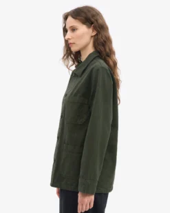 Organic Workwear Jacket - Hunter Green