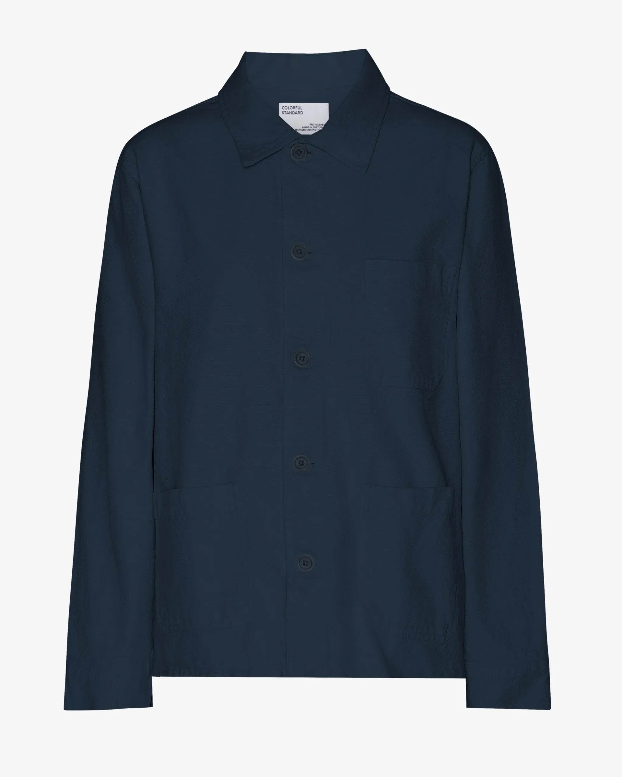 Organic Workwear Jacket - Navy Blue
