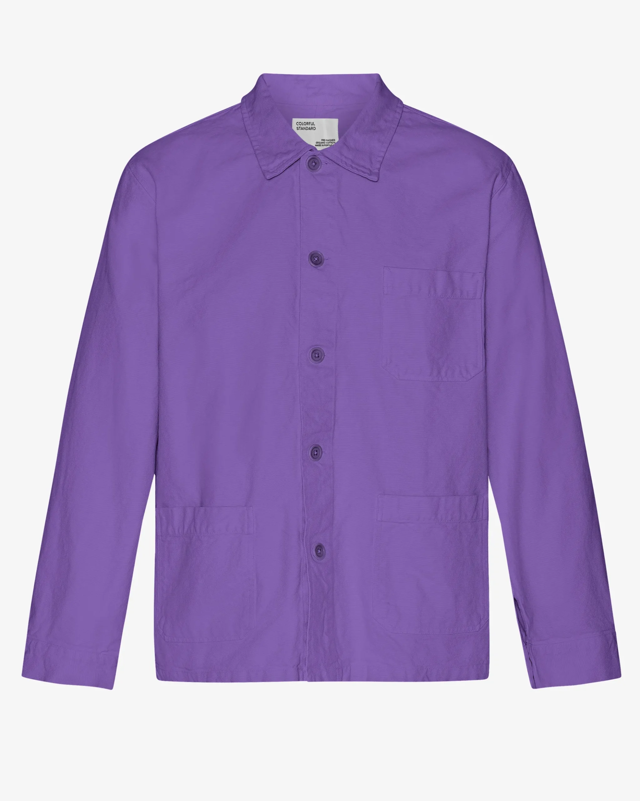 Organic Workwear Jacket - Ultra Violet
