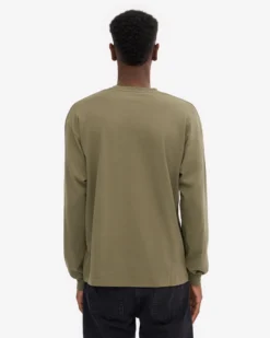 Oversized Organic LS T-Shirt - Dusty Olive