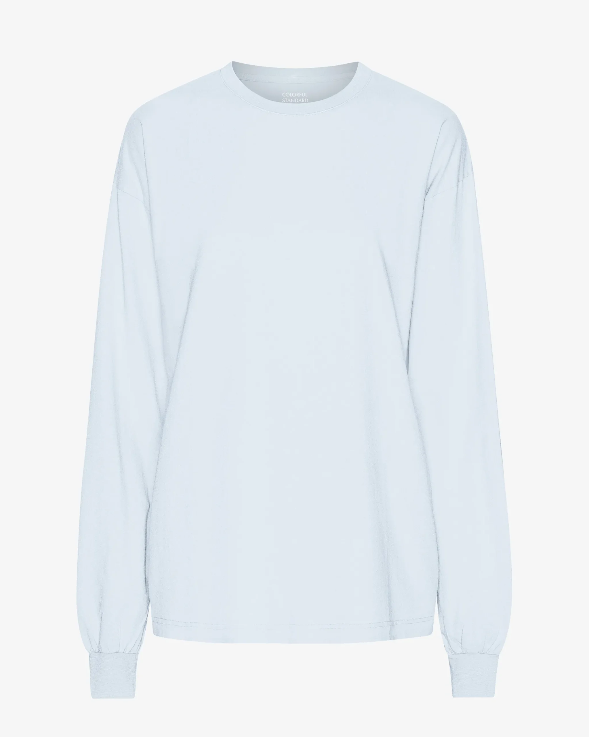 Oversized Organic LS T-Shirt - Polar Blue