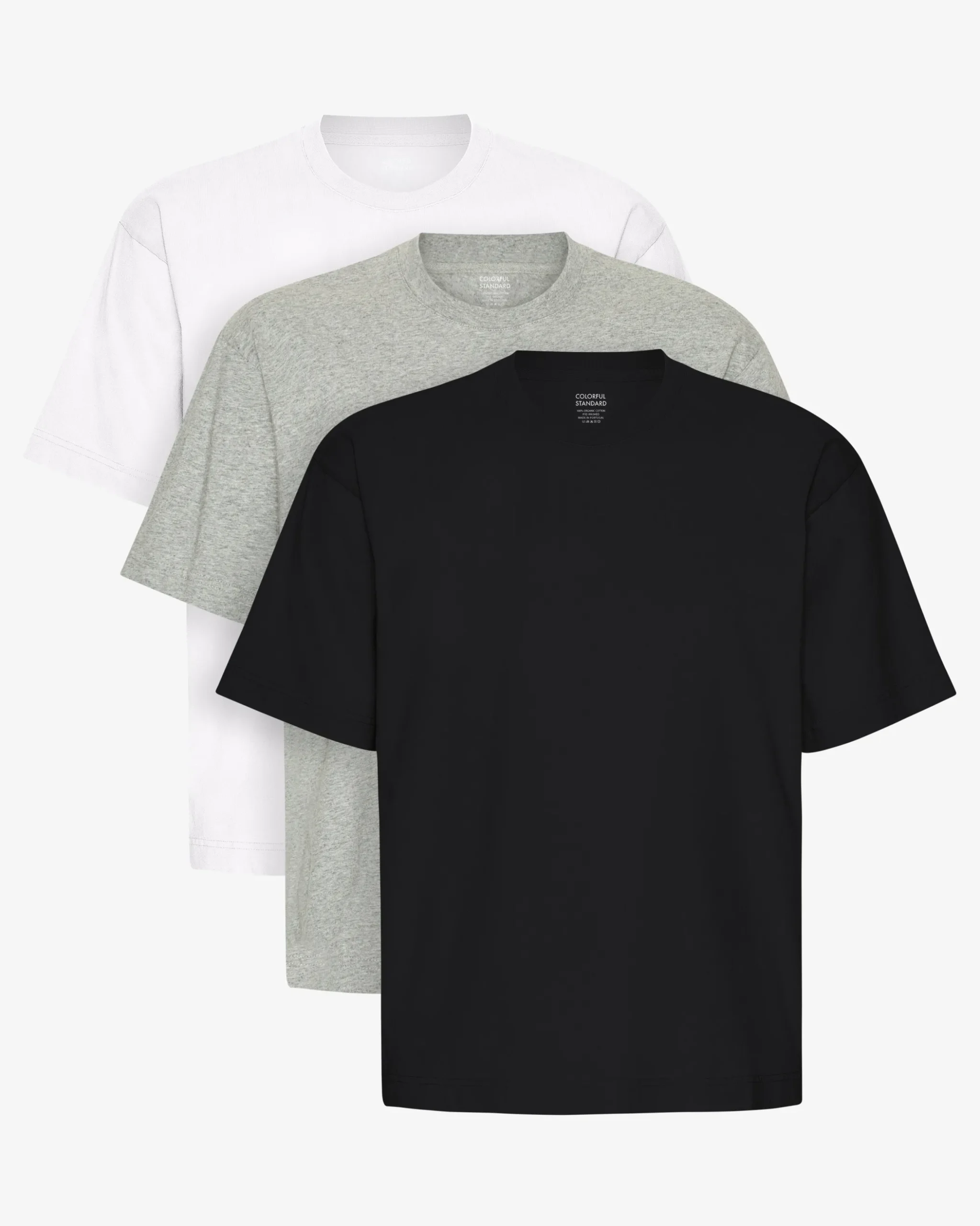 Oversized Organic Tee - Mixed 06 (3-Pack)