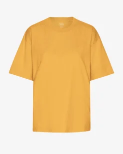 Oversized Organic T-Shirt - Burned Yellow