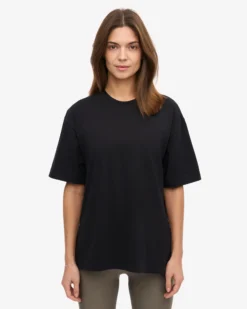 Oversized Organic T-Shirt - Deep Black