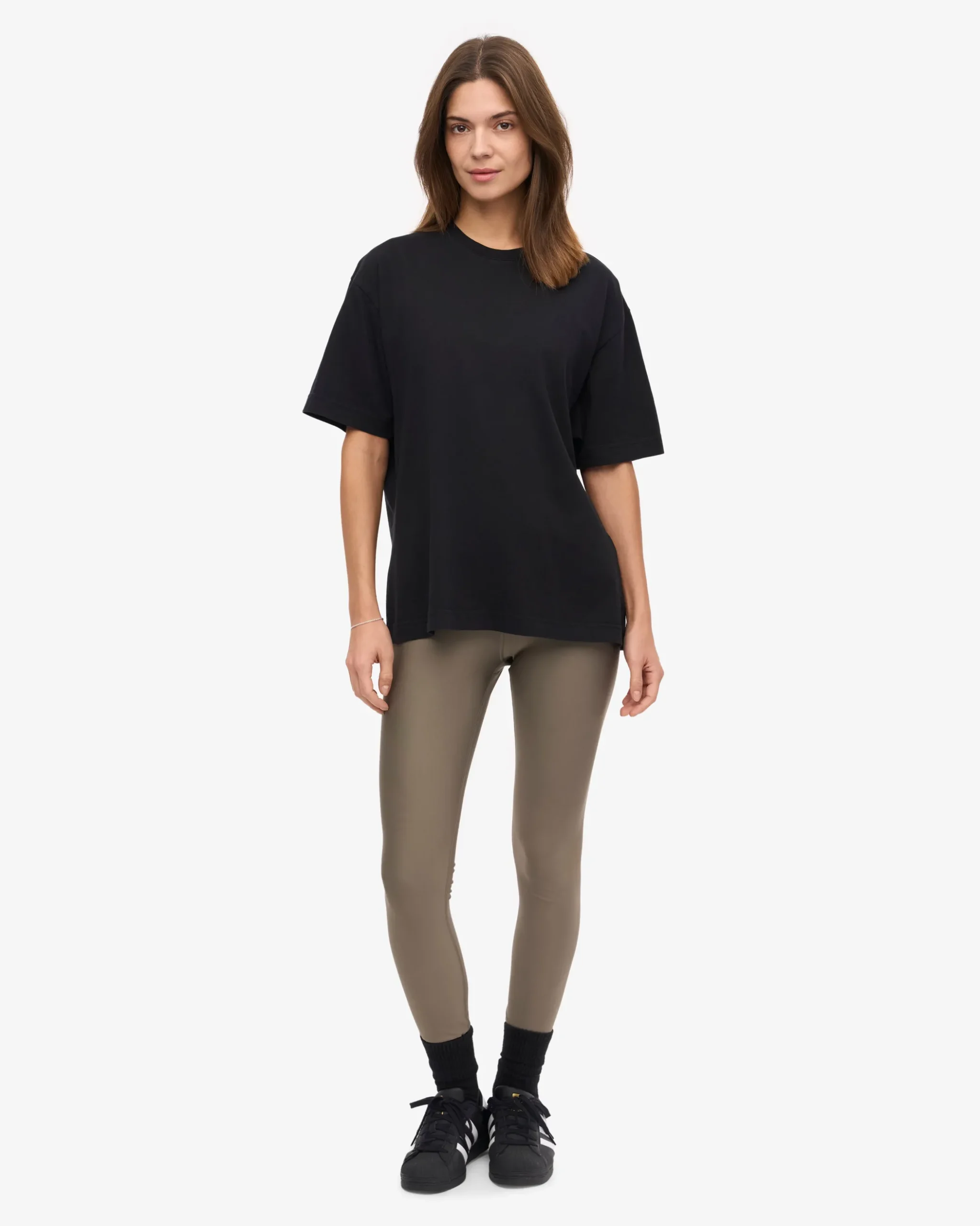 Oversized Organic T-Shirt - Deep Black