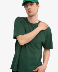 Oversized Organic T-Shirt - Emerald Green