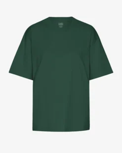Oversized Organic T-Shirt - Emerald Green