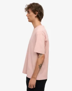 Oversized Organic T-Shirt - Faded Pink