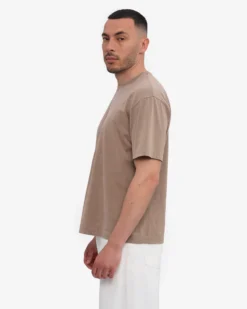 Oversized Organic T-Shirt - Faded Khaki