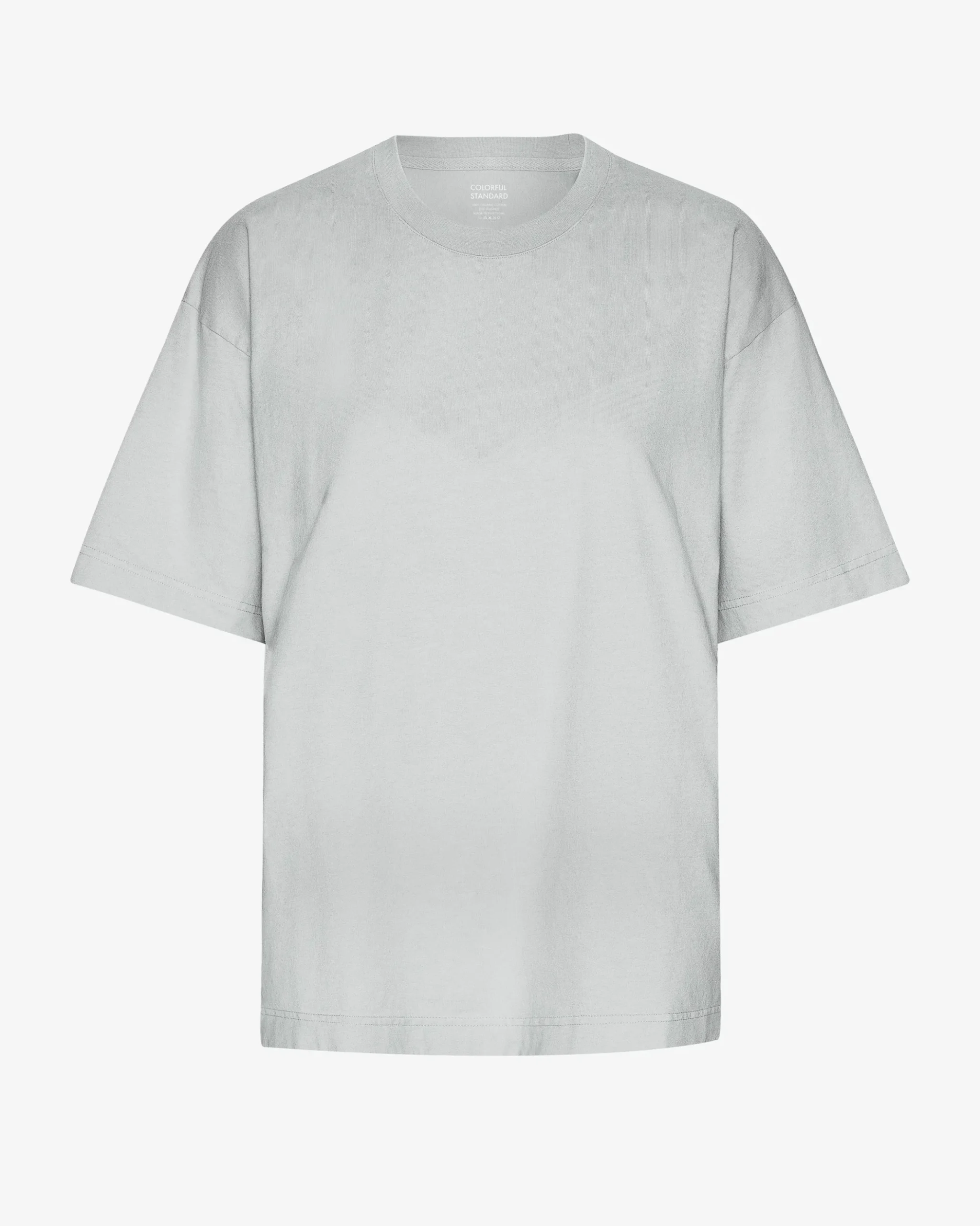 Oversized Organic T-Shirt - Faded Grey