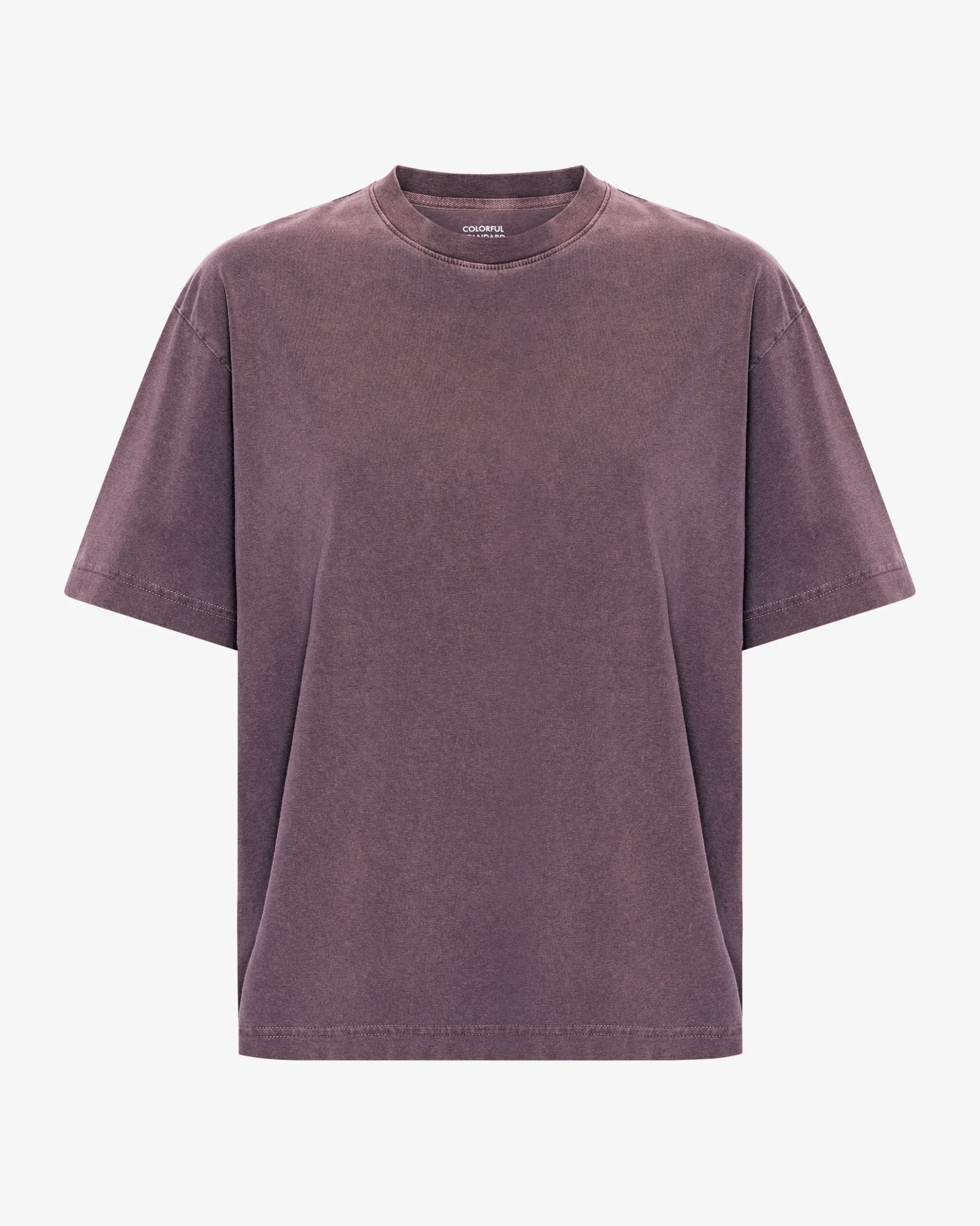 Oversized Organic T-Shirt - Faded Grape