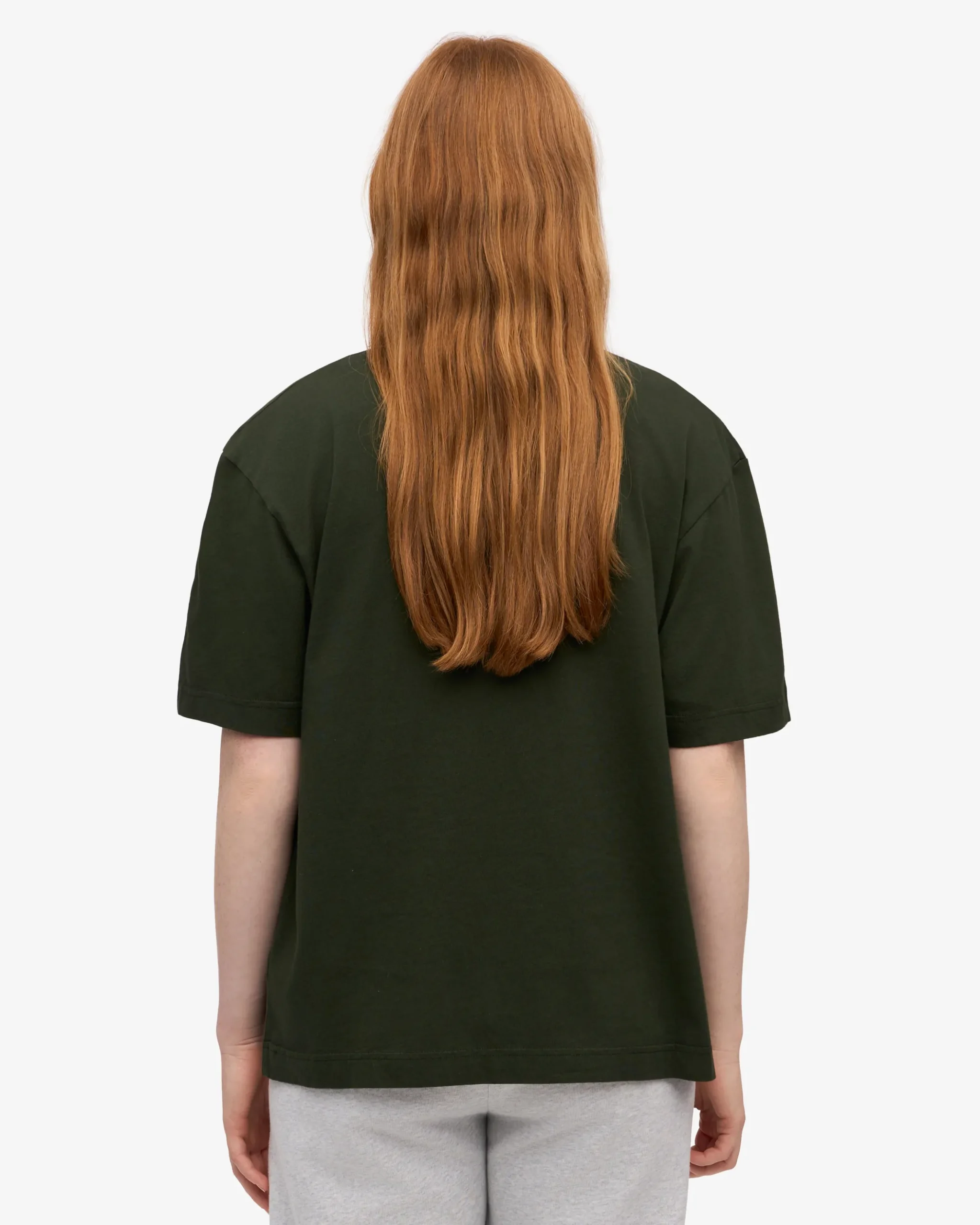 Oversized Organic T-Shirt - Hunter Green
