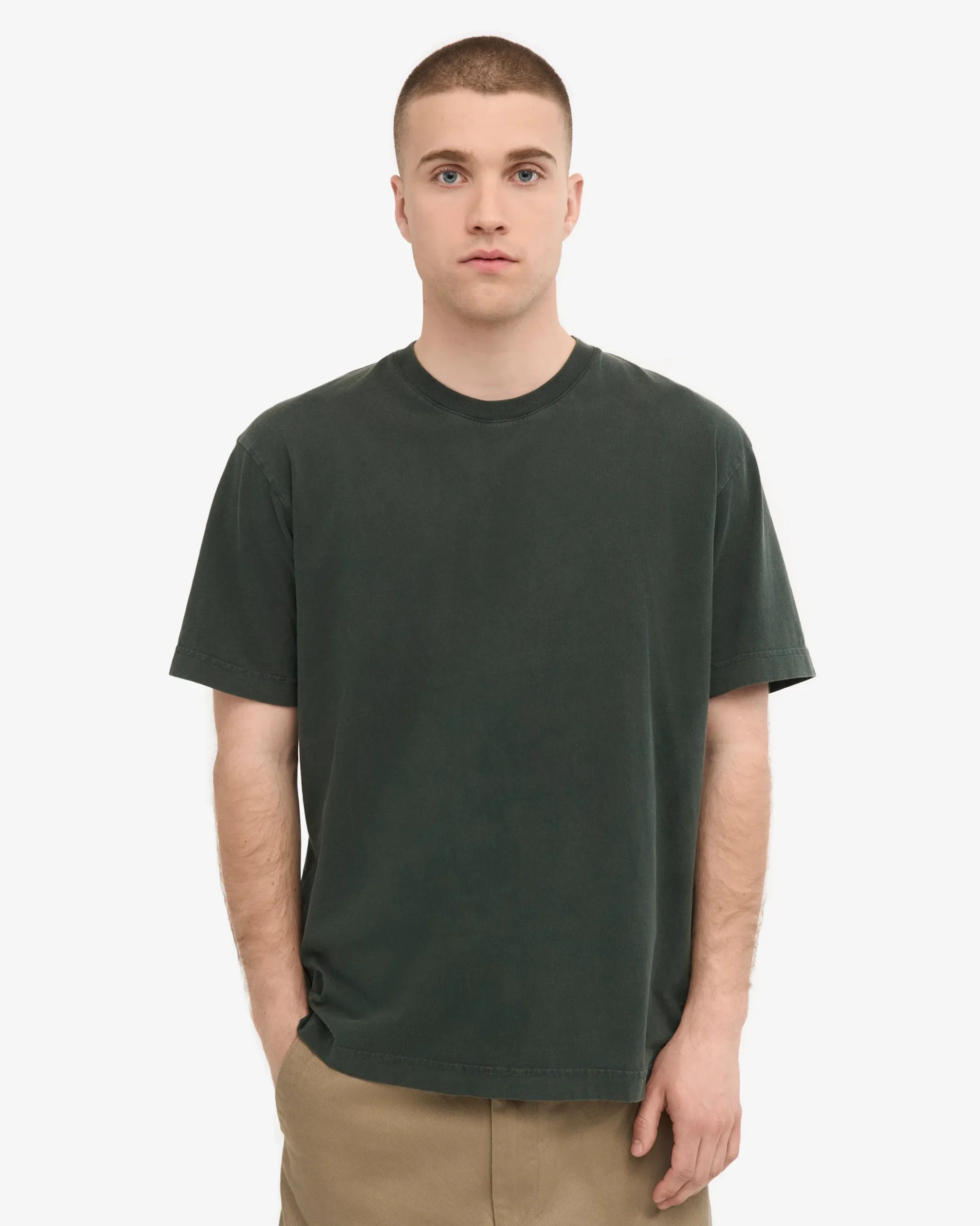Oversized Organic T-Shirt - Midnight Forest