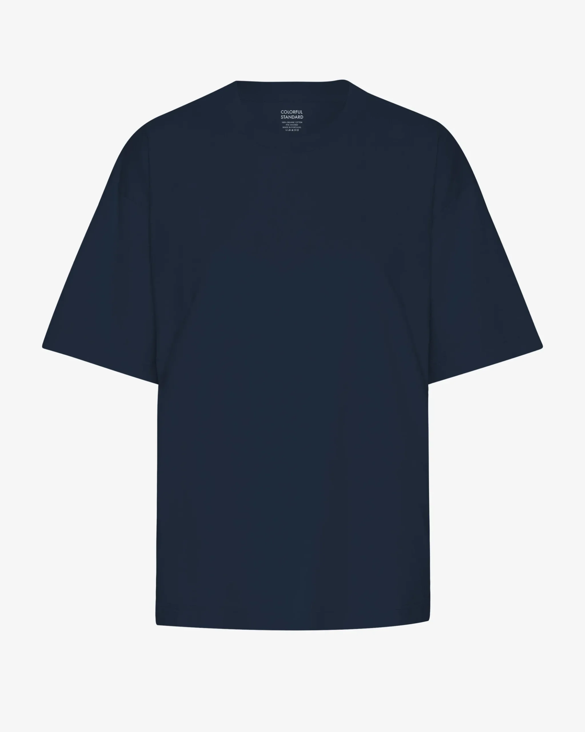 Oversized Organic T-Shirt - Navy Blue