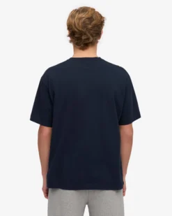 Oversized Organic T-Shirt - Navy Blue (3-Pack)