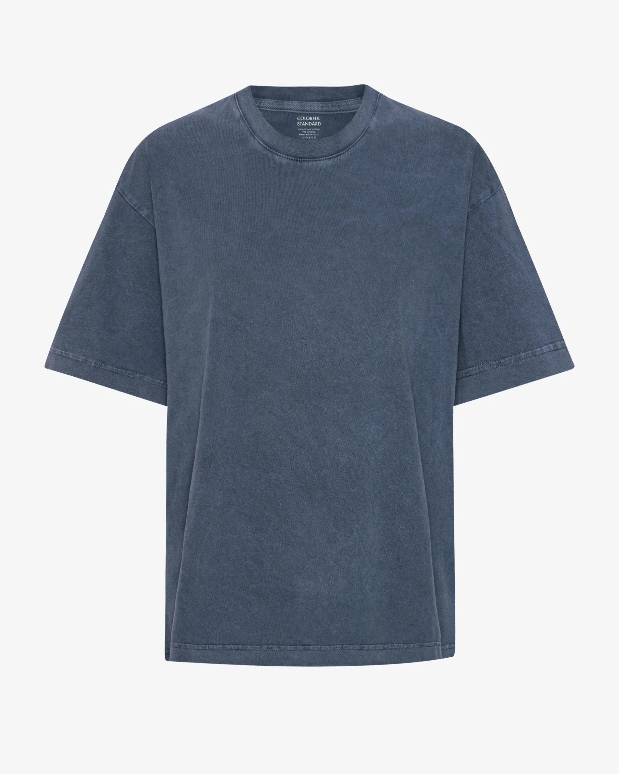 Oversized Organic T-Shirt - Neptune Blue