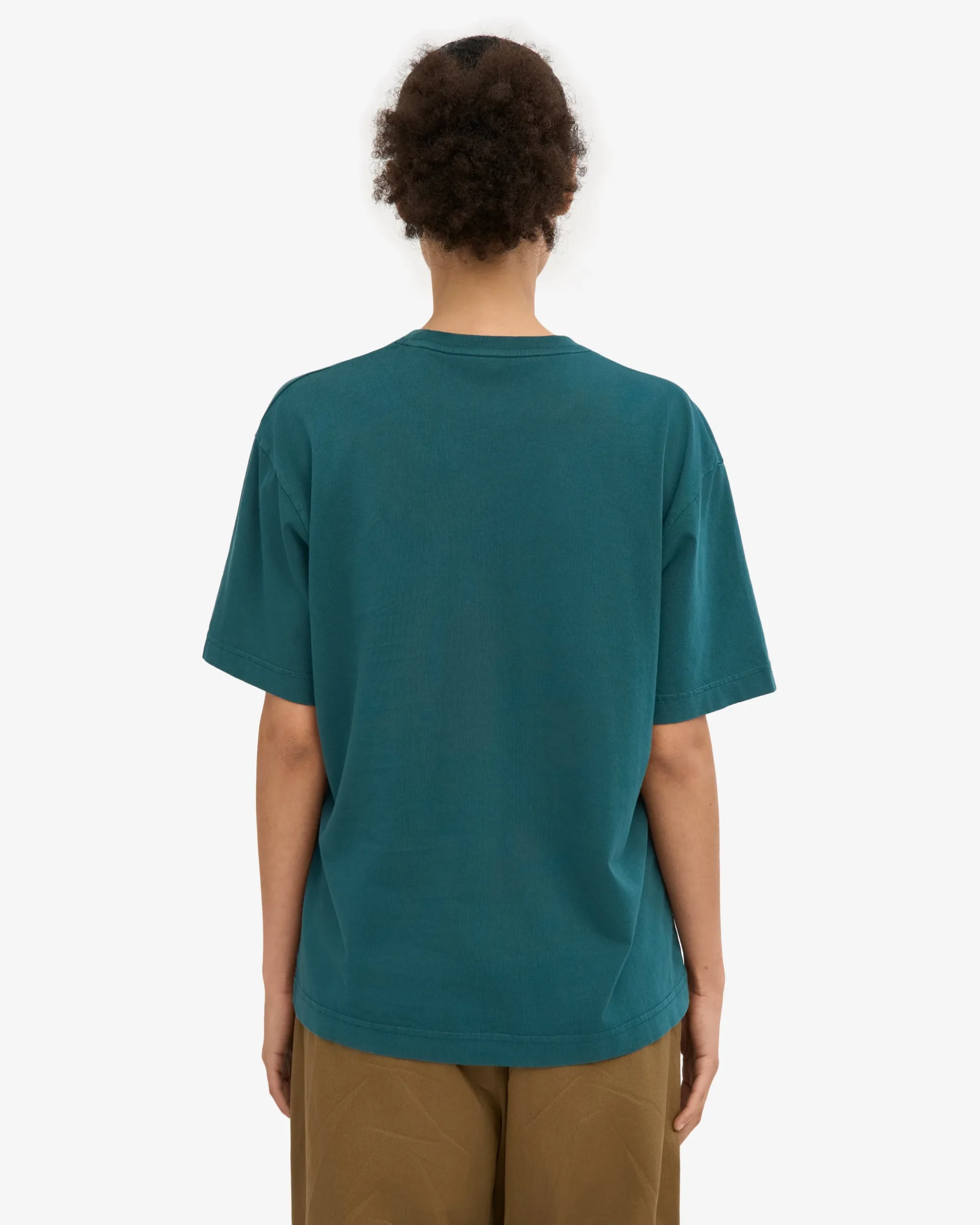 Oversized Organic T-Shirt - Ocean Green