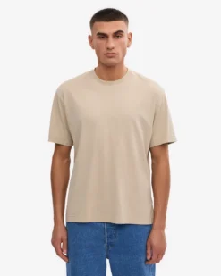 Oversized Organic T-Shirt - Oyster Grey