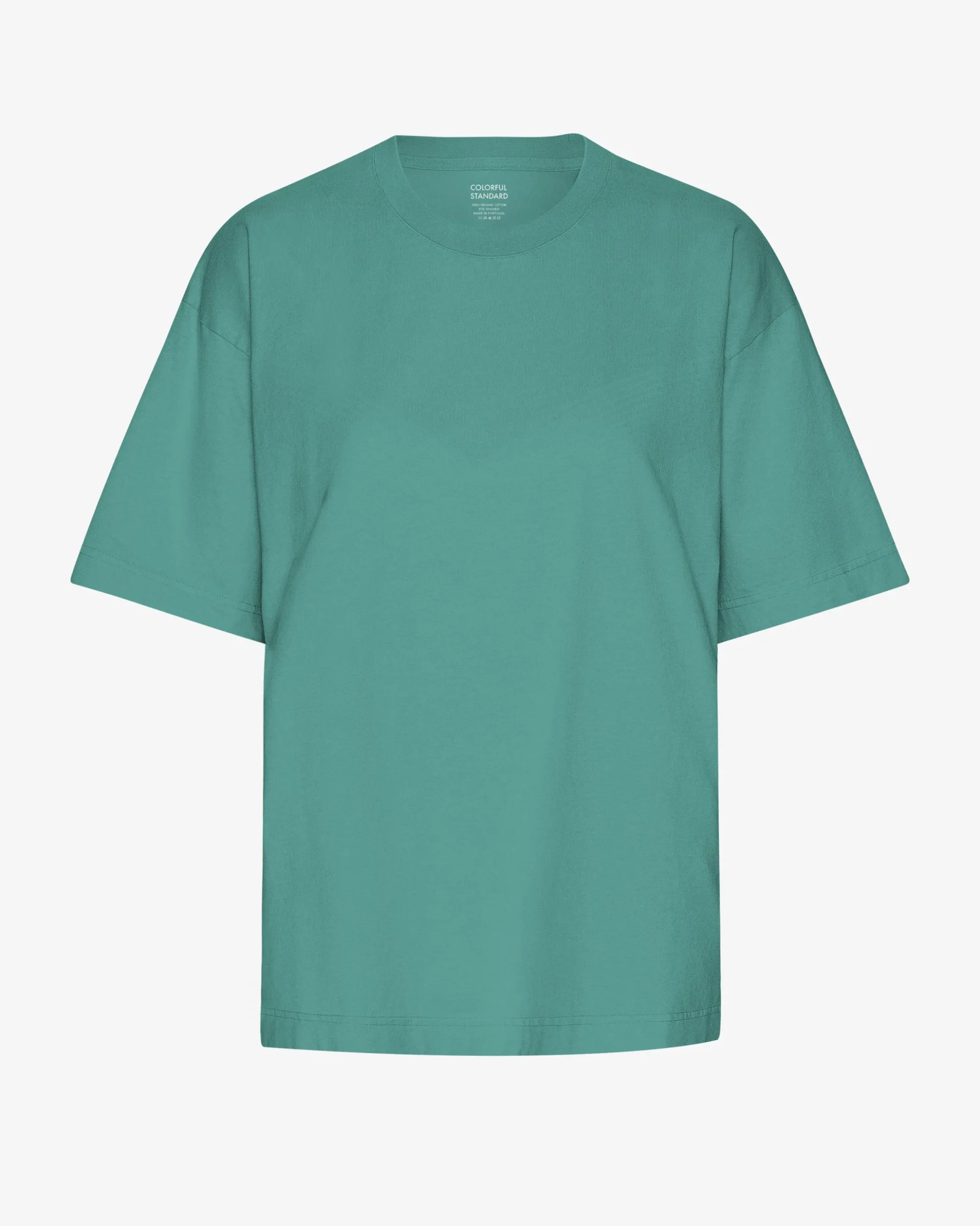 Oversized Organic T-Shirt - Pine Green