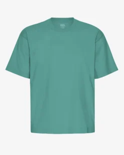 Oversized Organic T-Shirt - Pine Green