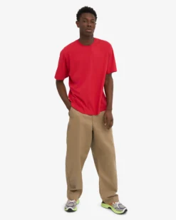 Oversized Organic T-Shirt - Scarlet Red