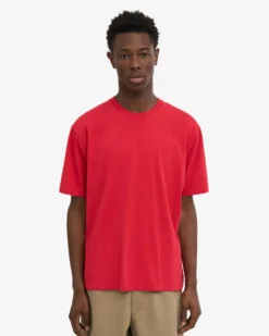 Oversized Organic T-Shirt - Scarlet Red