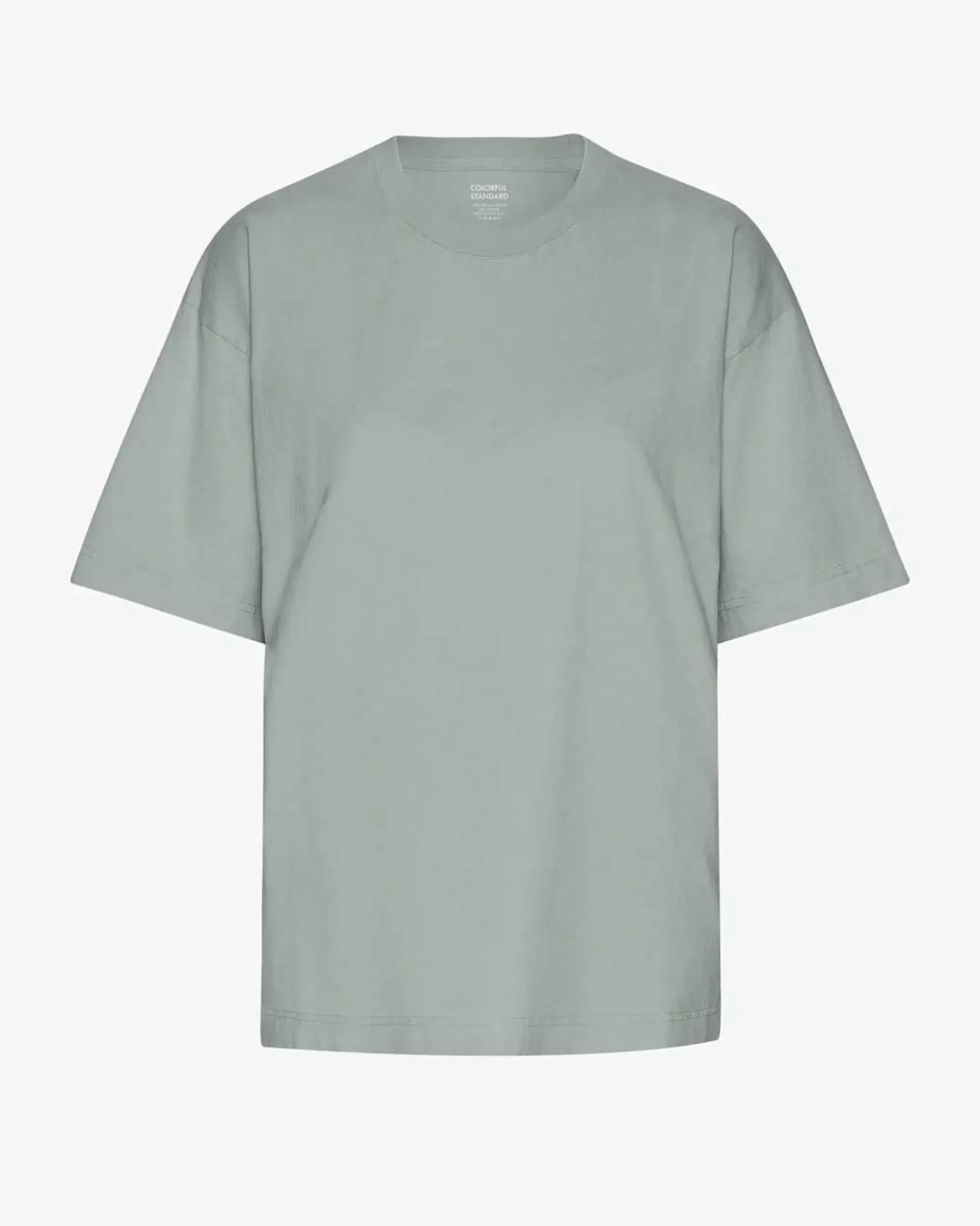 Oversized Organic T-Shirt - Steel Blue