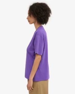 Oversized Organic T-Shirt - Ultra Violet