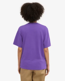 Oversized Organic T-Shirt - Ultra Violet