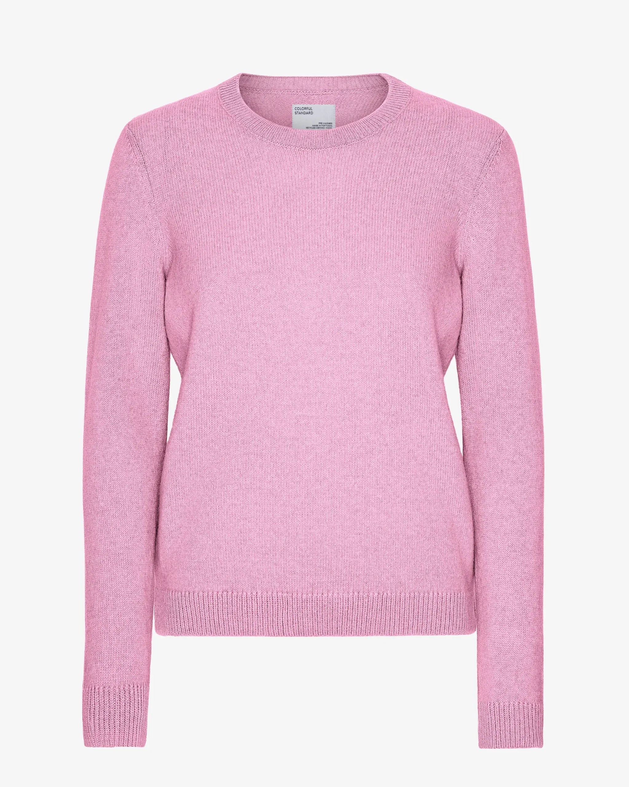 Women Classic Merino Wool Crew - Cherry Blossom