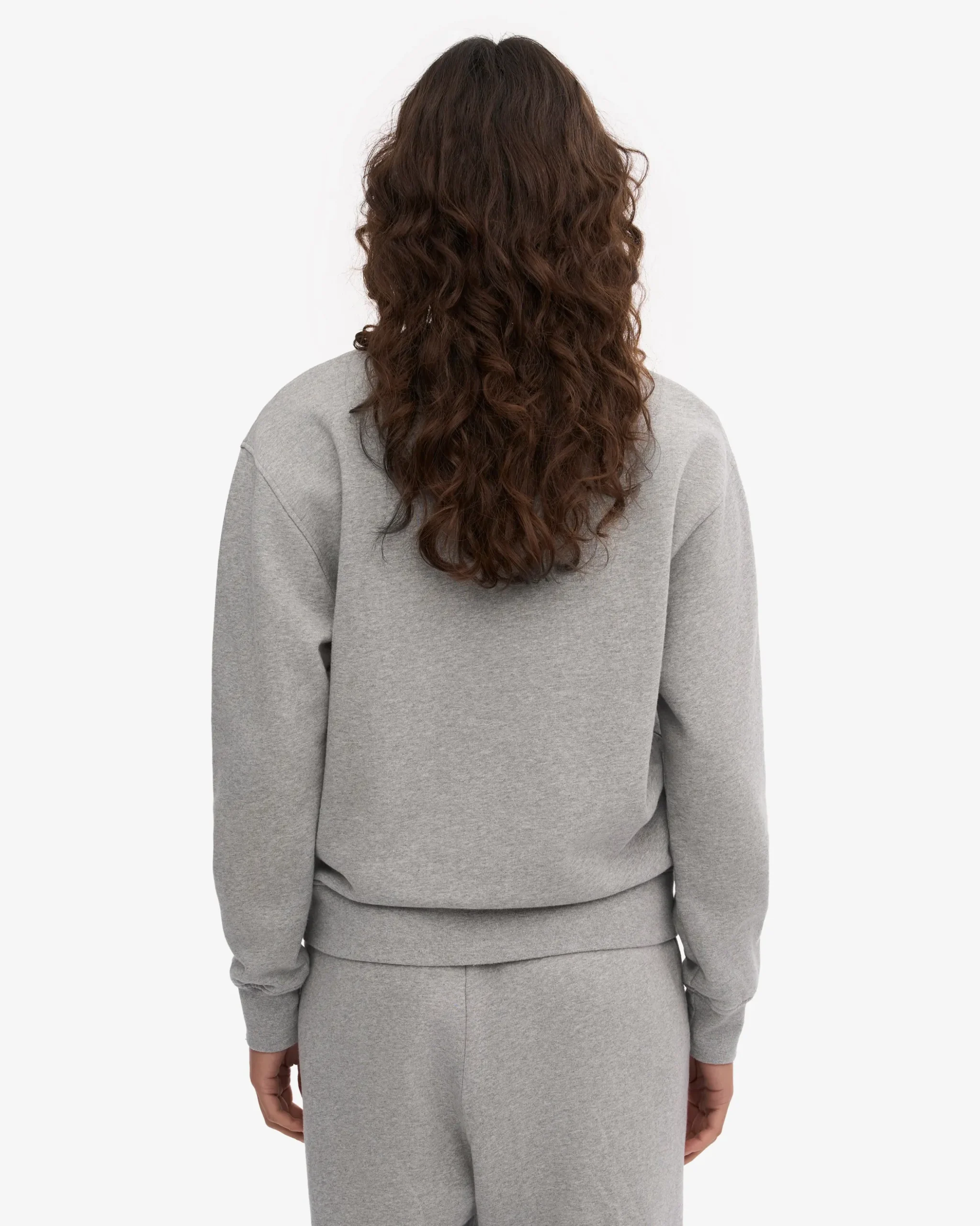 Women Classic Organic Crew - Heather Grey