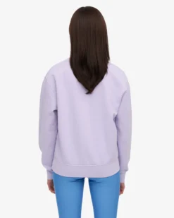 Women Classic Organic Crew - Soft Lavender