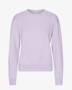 Women Classic Organic Crew - Soft Lavender