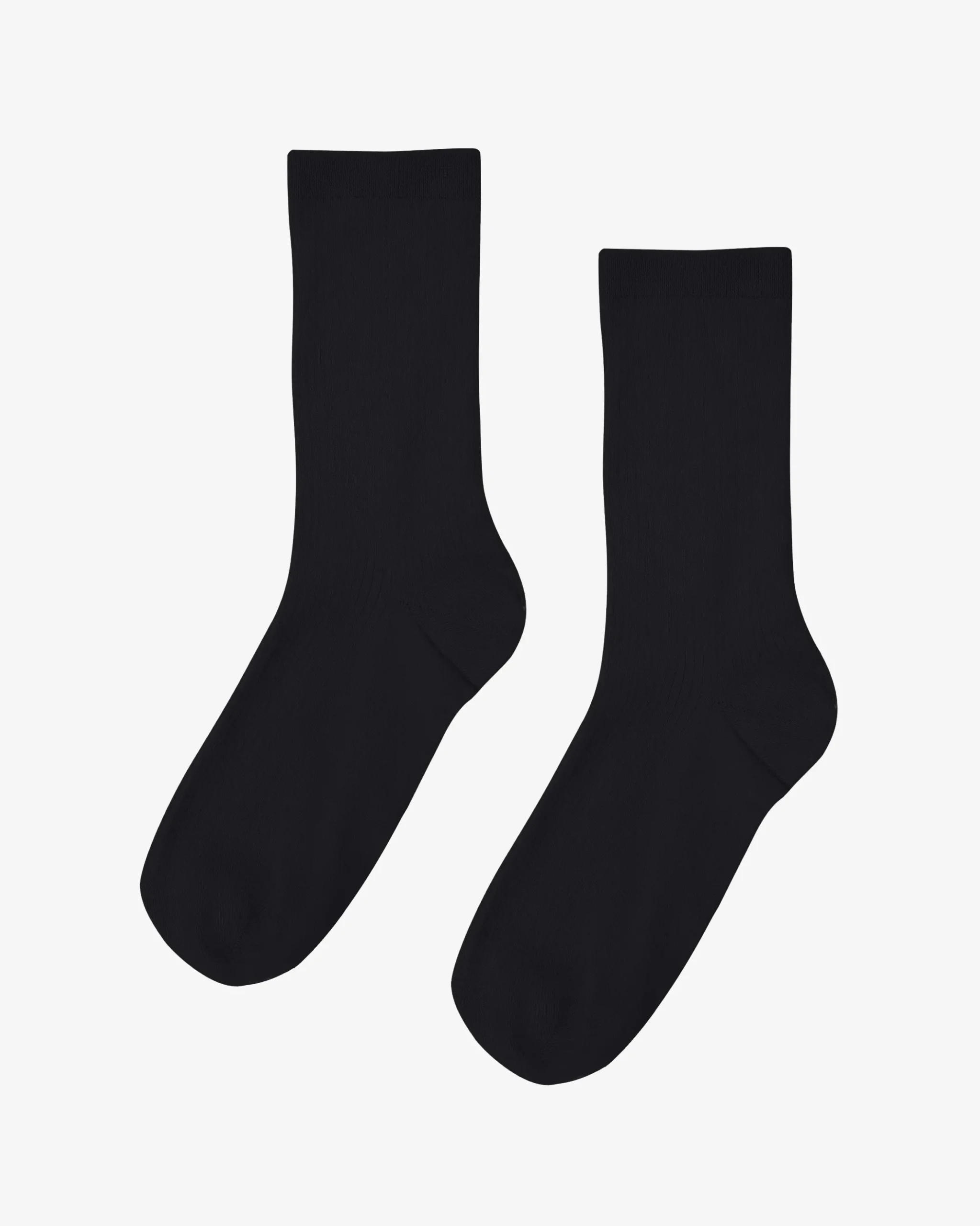 Women Classic Organic Sock - Deep Black