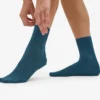 Women Classic Organic Sock - Ocean Green (3-Pack)