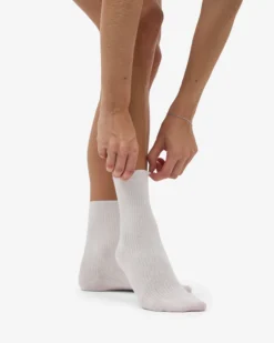 Women Classic Organic Sock - Optical White (3-Pack)