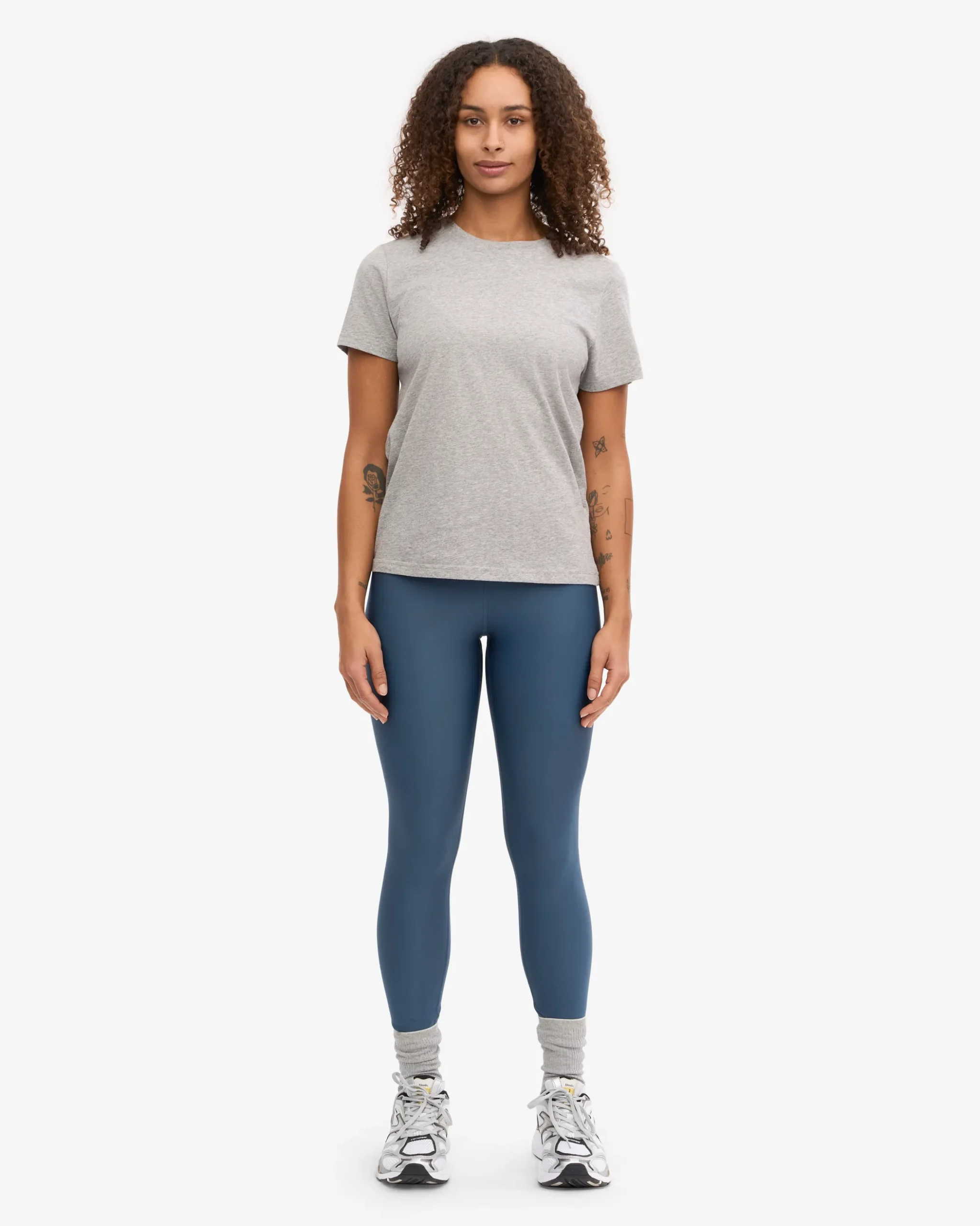 Women Light Organic Tee - Heather Grey