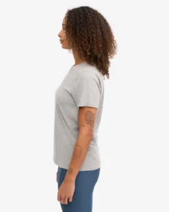 Women Light Organic Tee - Heather Grey