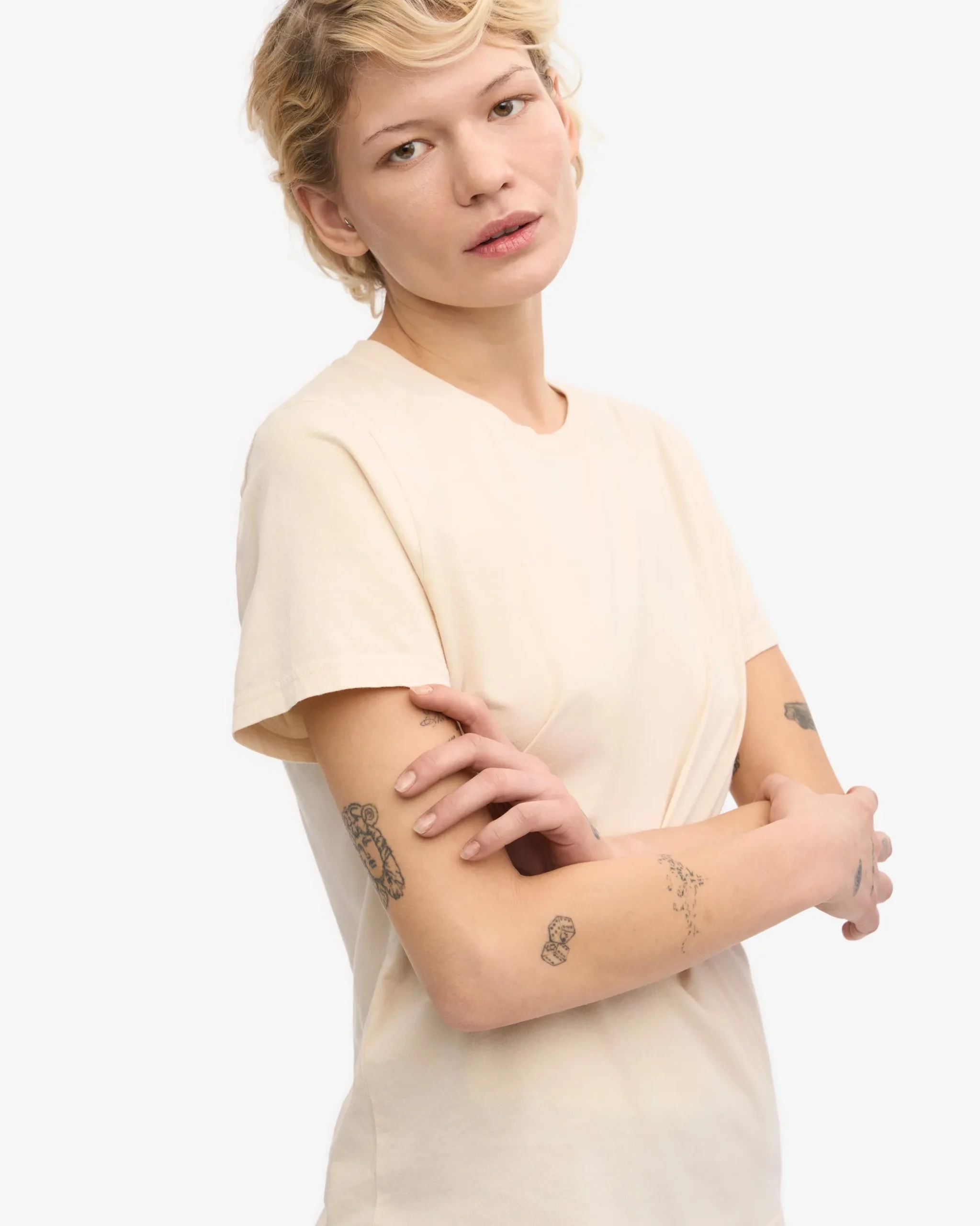 Women Light Organic Tee - Ivory White (3-Pack)