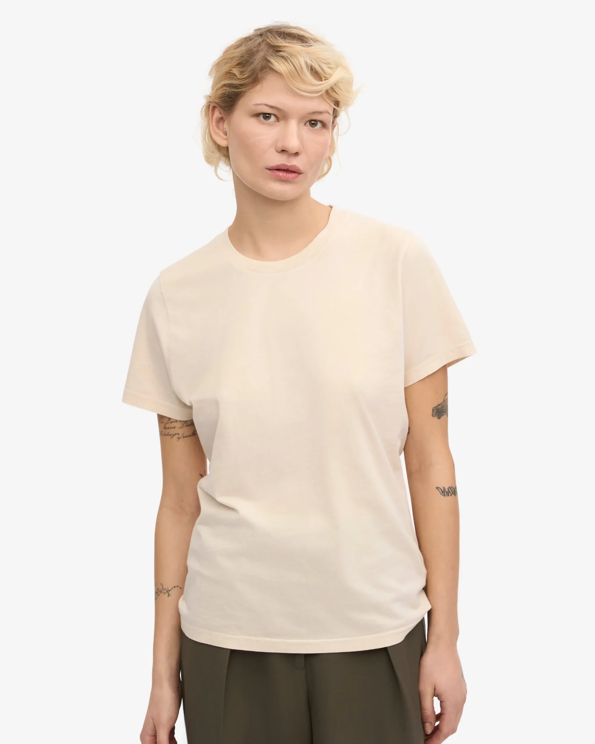 Women Light Organic Tee - Ivory White (3-Pack)