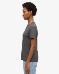 Women Light Organic Tee - Lava Grey