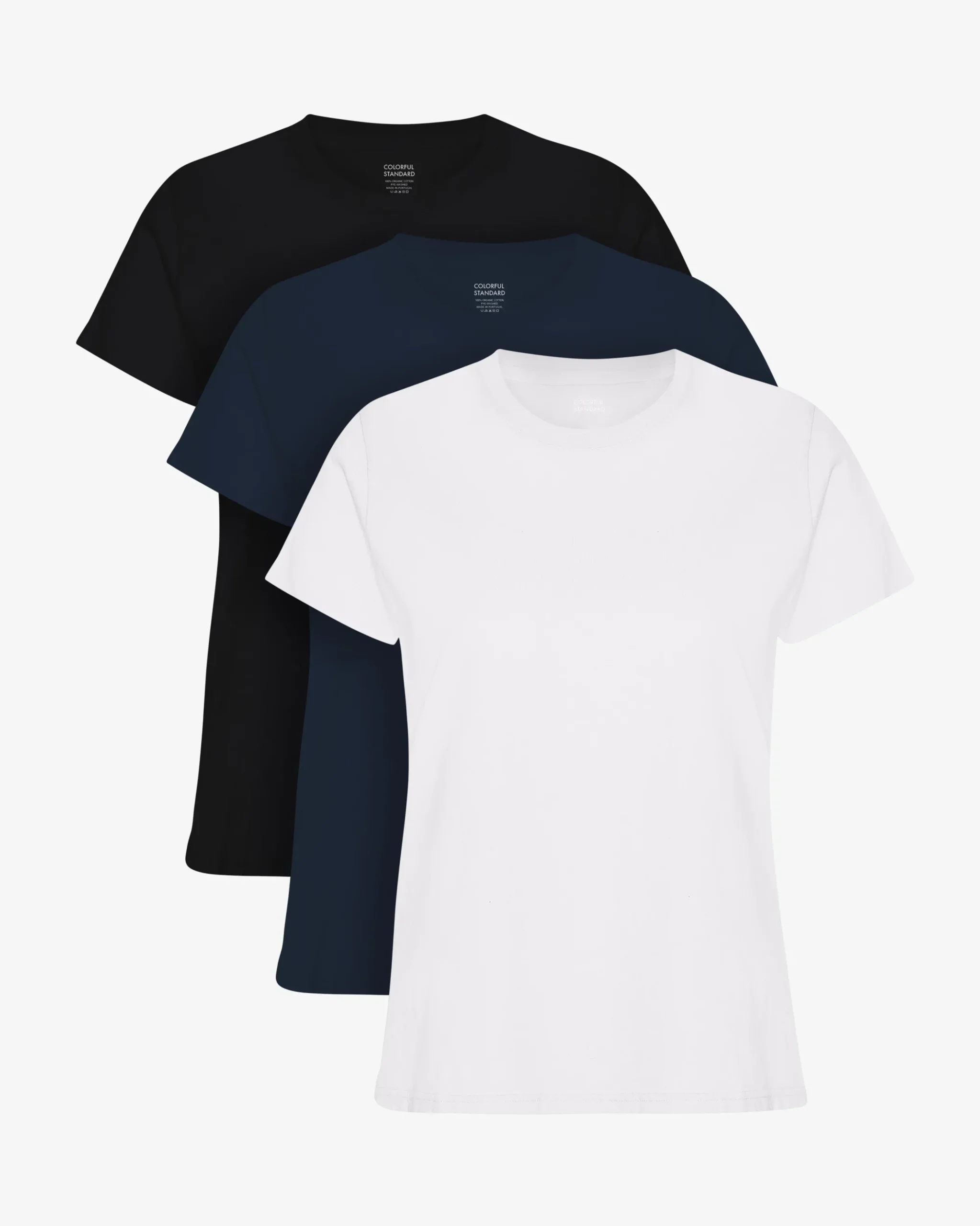 Women Light Organic Tee - Mixed 01 (3-Pack)