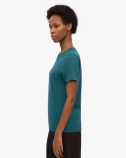 Women Light Organic Tee - Ocean Green