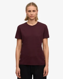Women Light Organic Tee - Oxblood Red (3-Pack)